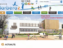 Tablet Screenshot of barberaz.fr